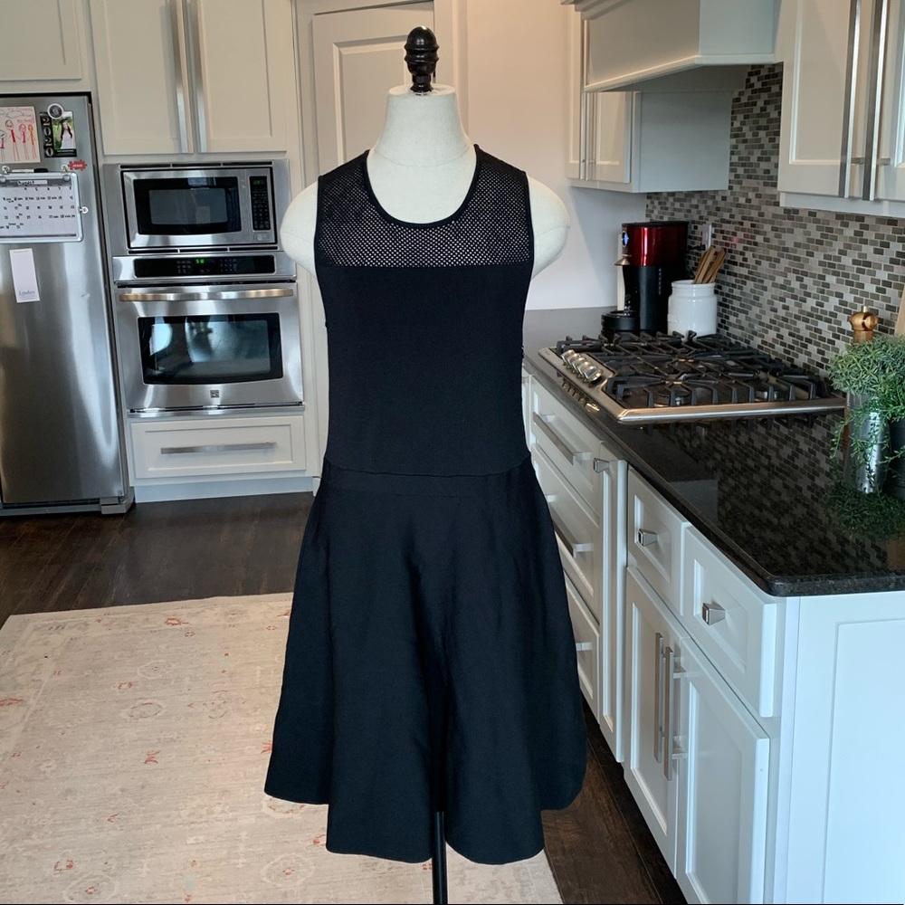 Ann taylor sleeveless dress fit and flare medium
